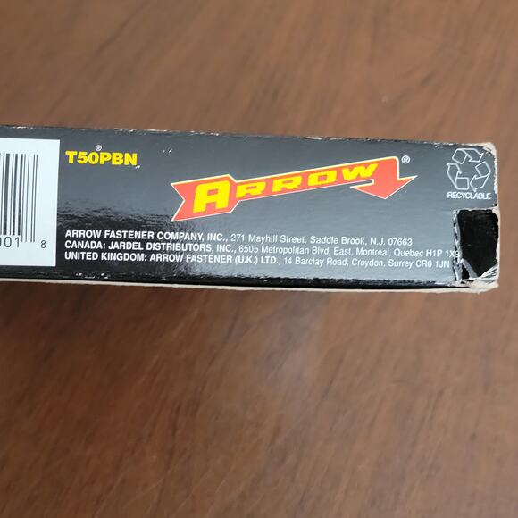 Vintage  ,lArrow Fastener T50PBN Heavy Duty Tacker And Brad Nailer - Picture 7 of 8